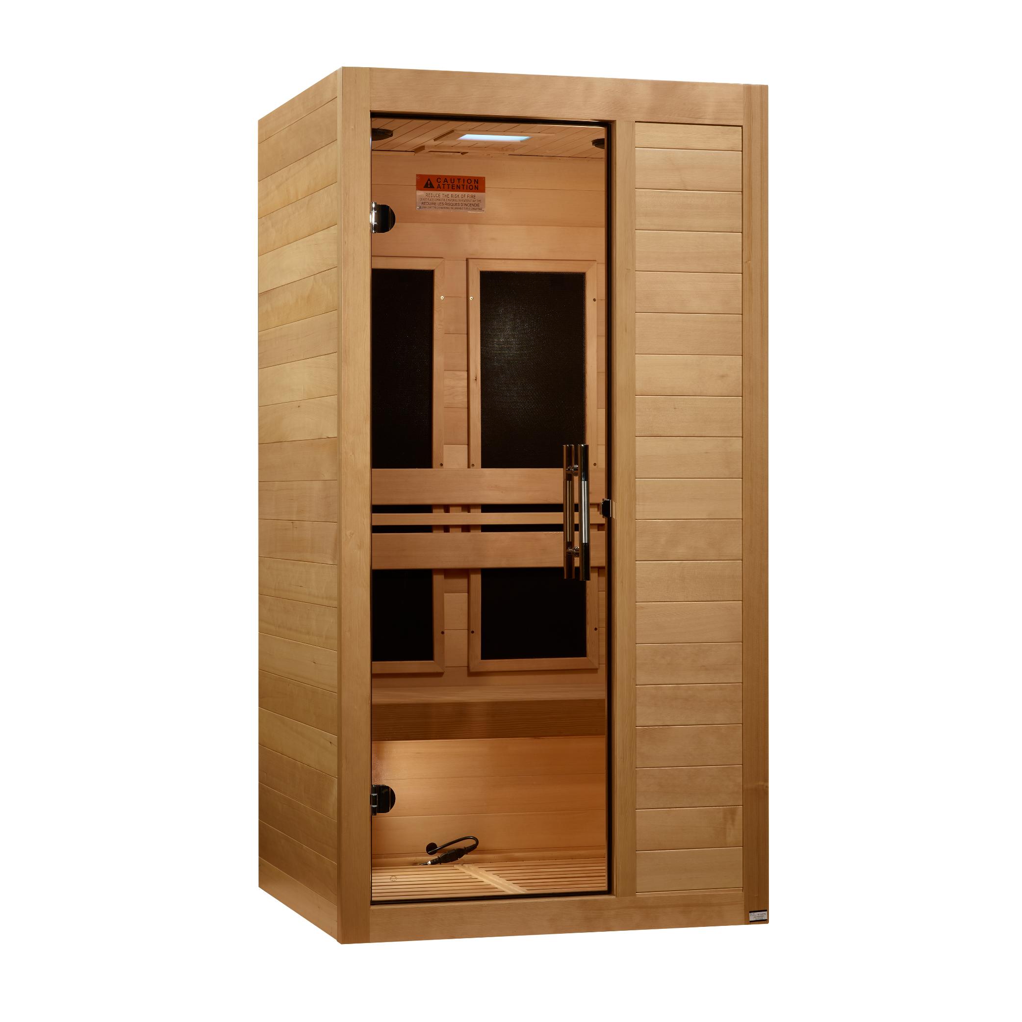 S-Line Yoga 1-Person Low EMF FAR Infrared Sauna