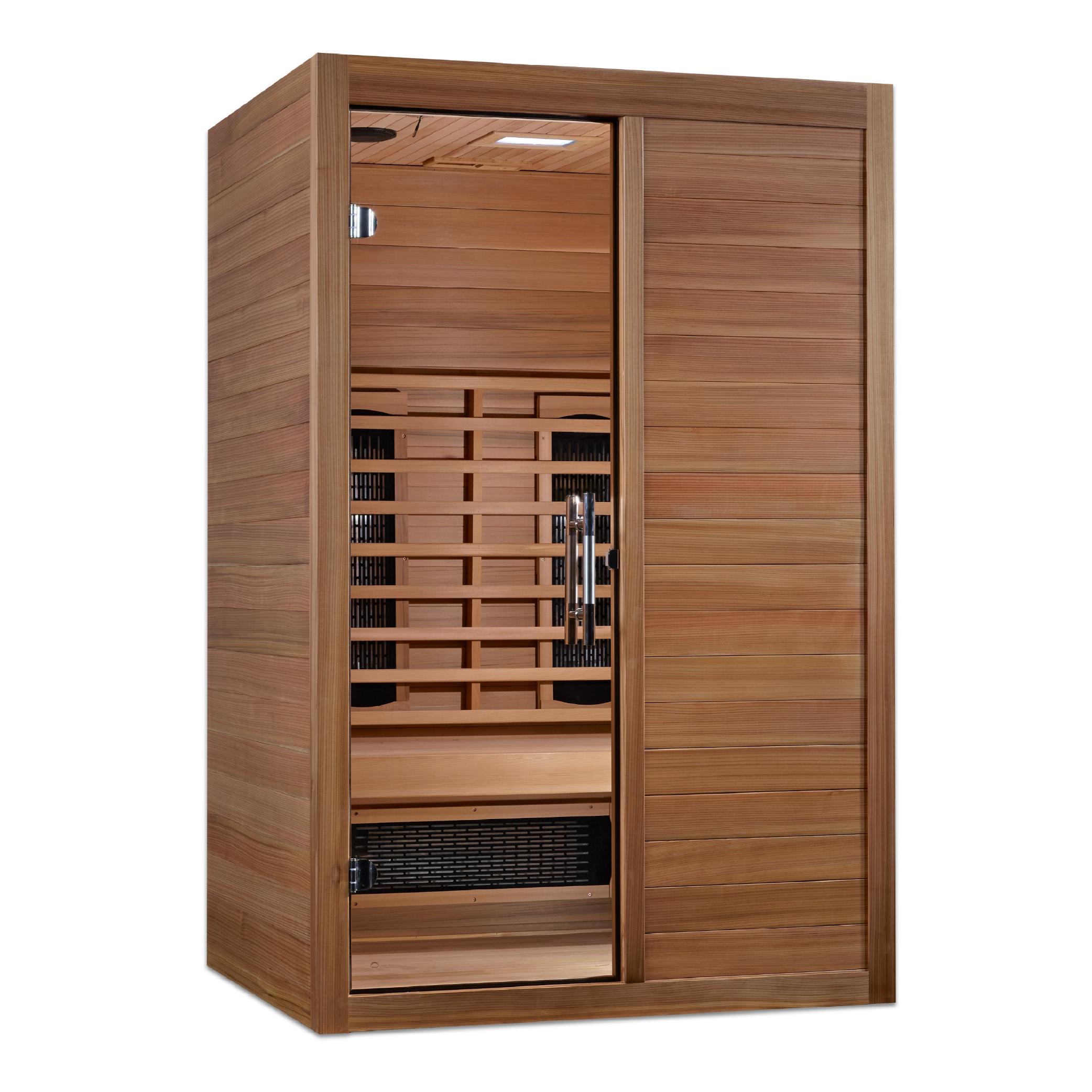 S-Line Yoga 2-Person Full Spectrum Near Zero EMF FAR Infrared Sauna