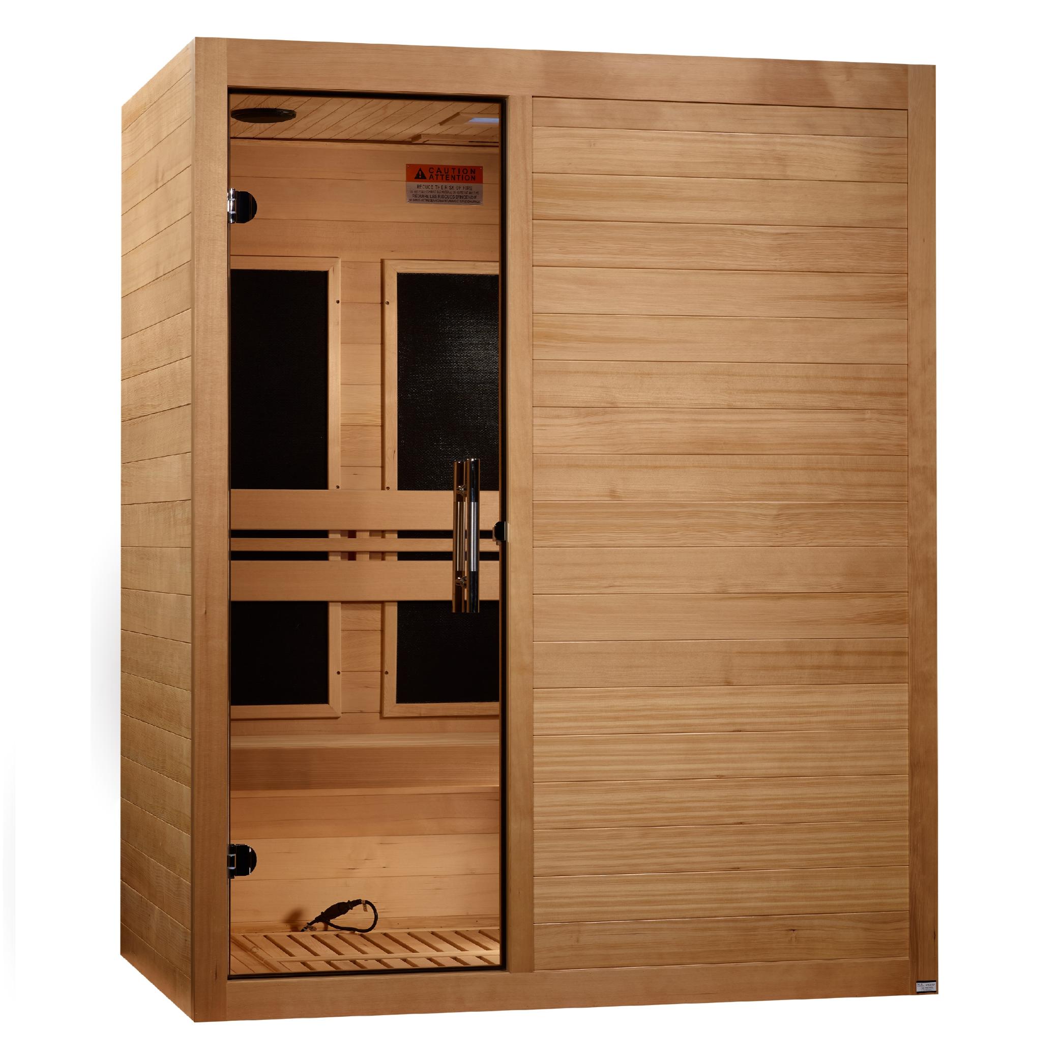 S-Line Yoga 3-Person Low EMF FAR Infrared Sauna