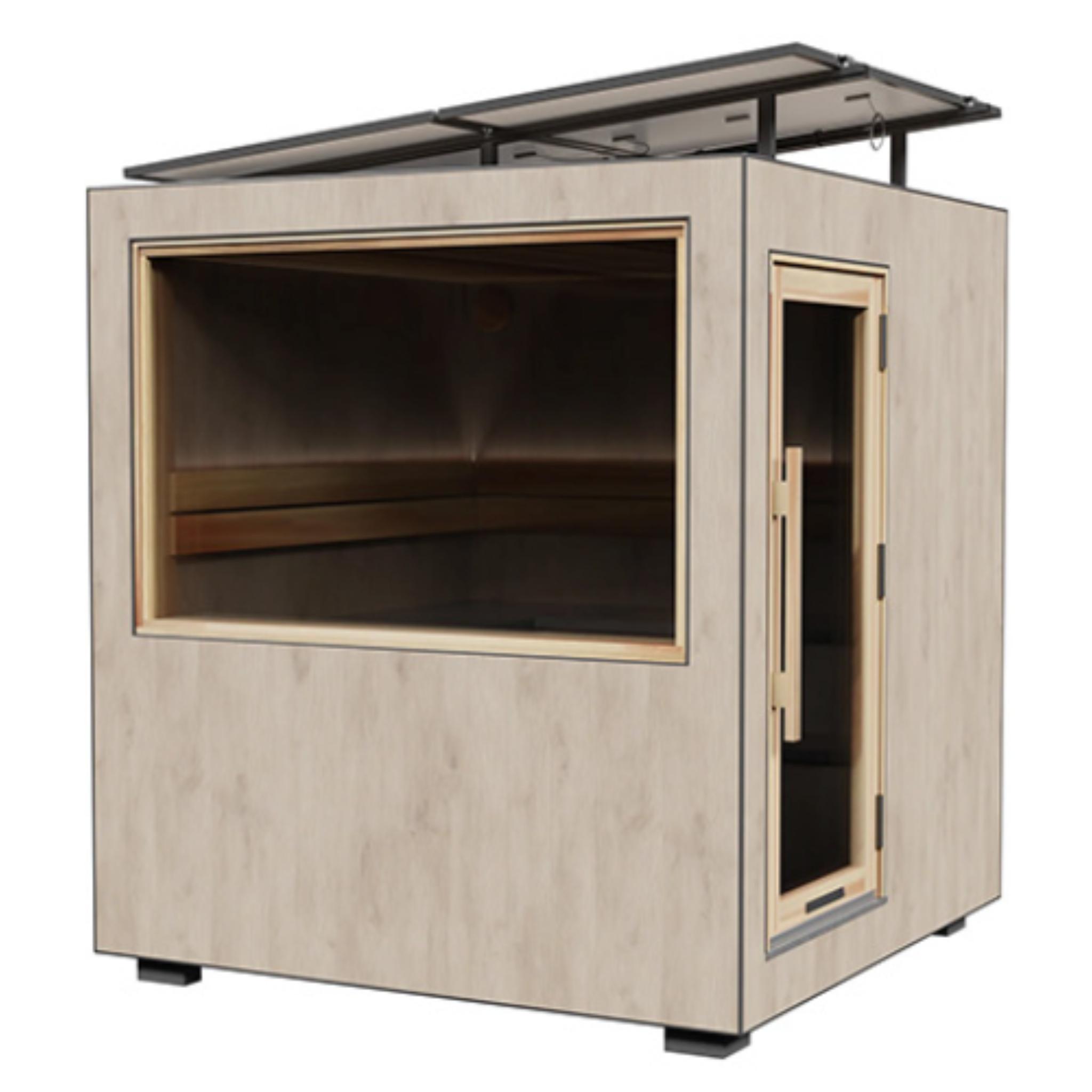 Thermasol Solaris Solar-Powered Outdoor Sauna | Sustainable Wellness