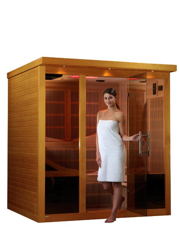 Cardoba 2-Person Full Spectrum Near Zero EMF FAR Infrared Sauna
