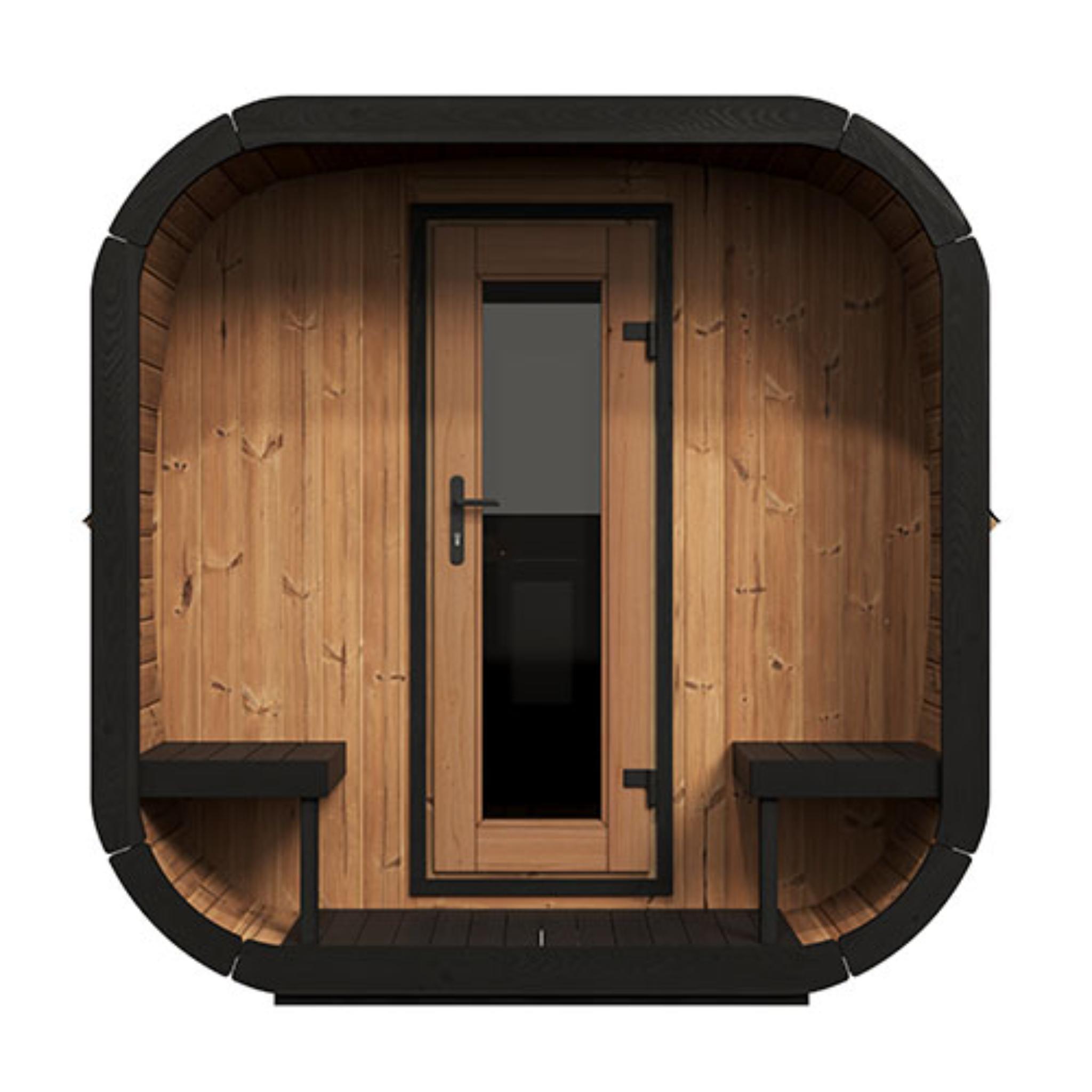 SaunaLife Model CL12GCP Premium Outdoor Sauna | Up to 8 Persons