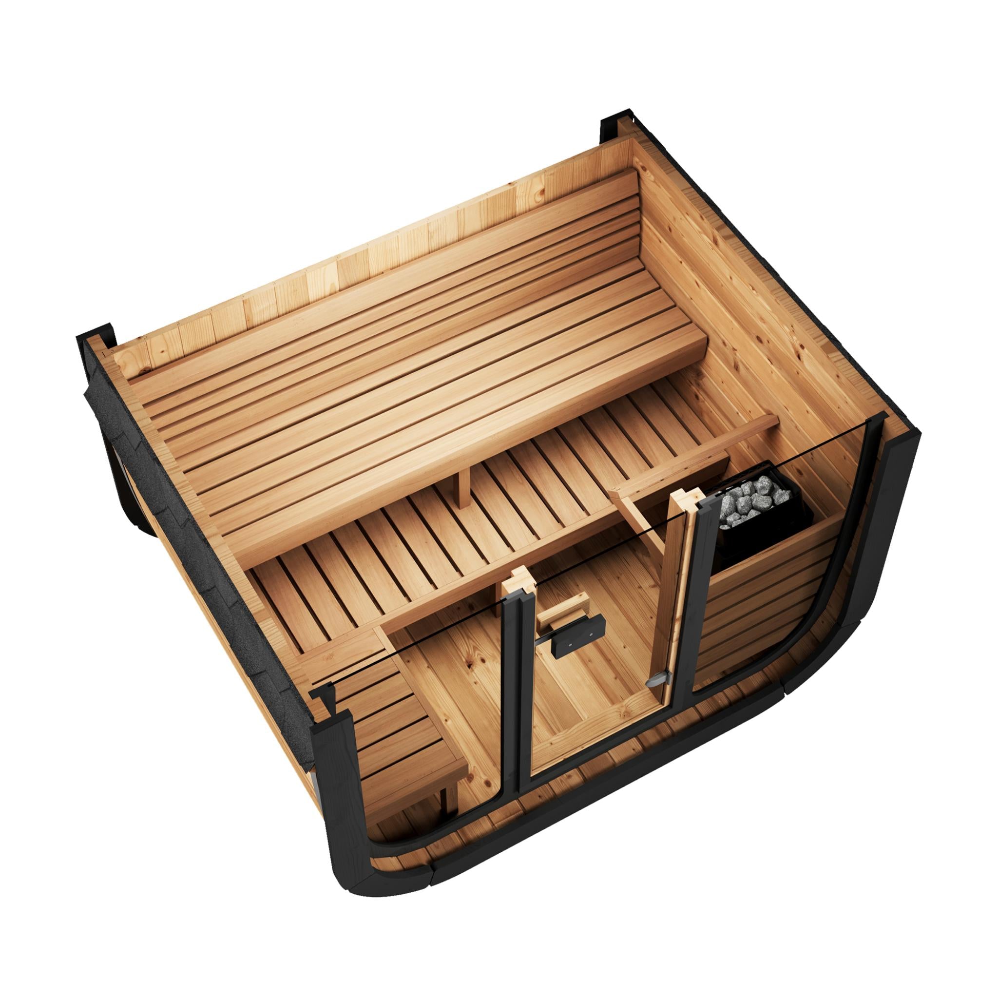 SaunaLife Model CL5G Premium Sauna | Up to 4 Persons