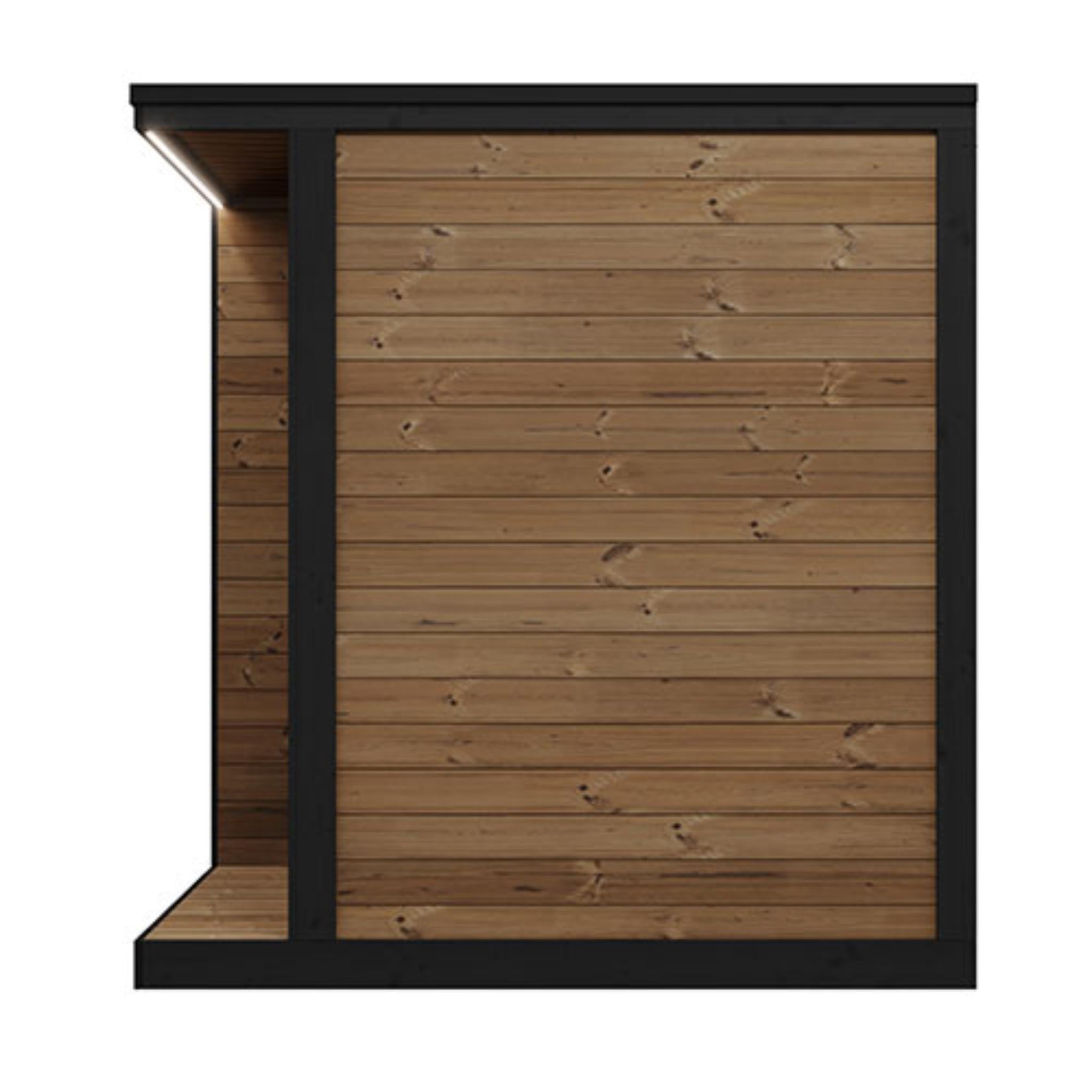 SaunaLife Model GL4 Premium Outdoor Sauna | 4 Persons