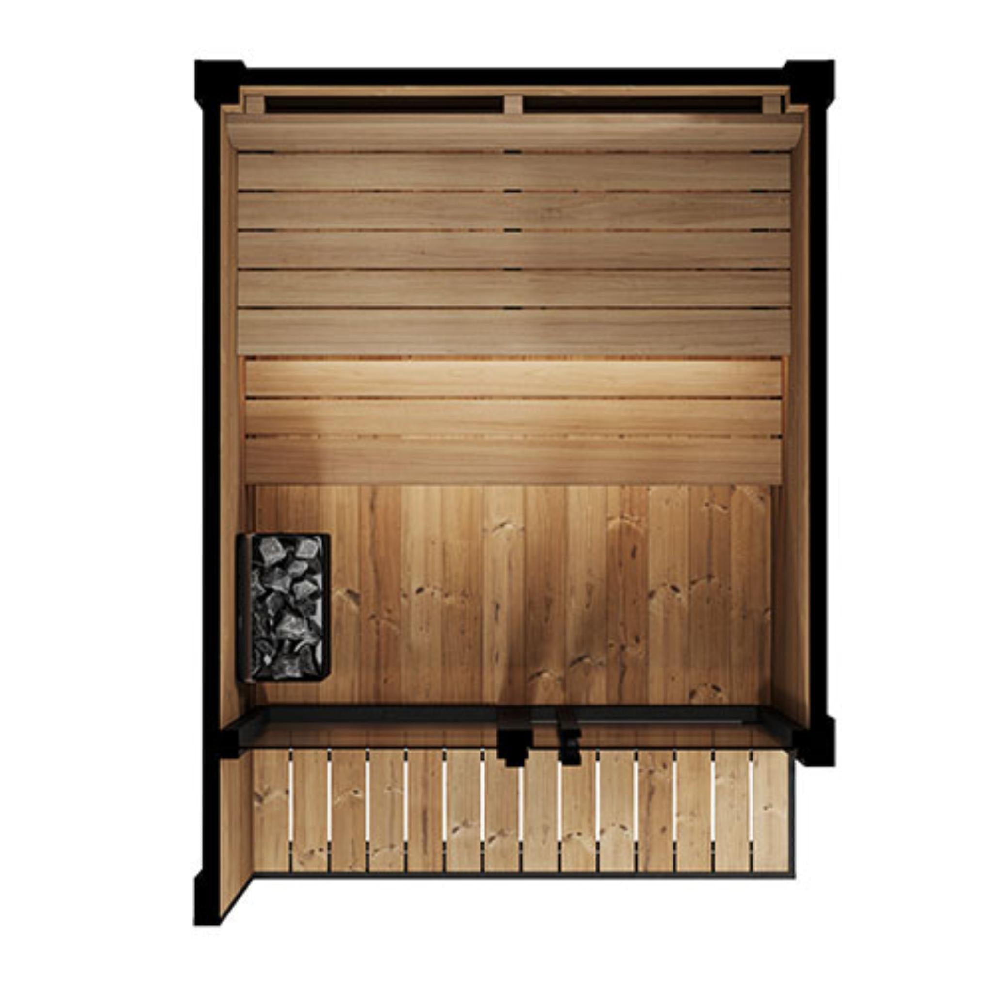 SaunaLife Model GL4 Premium Outdoor Sauna | 4 Persons