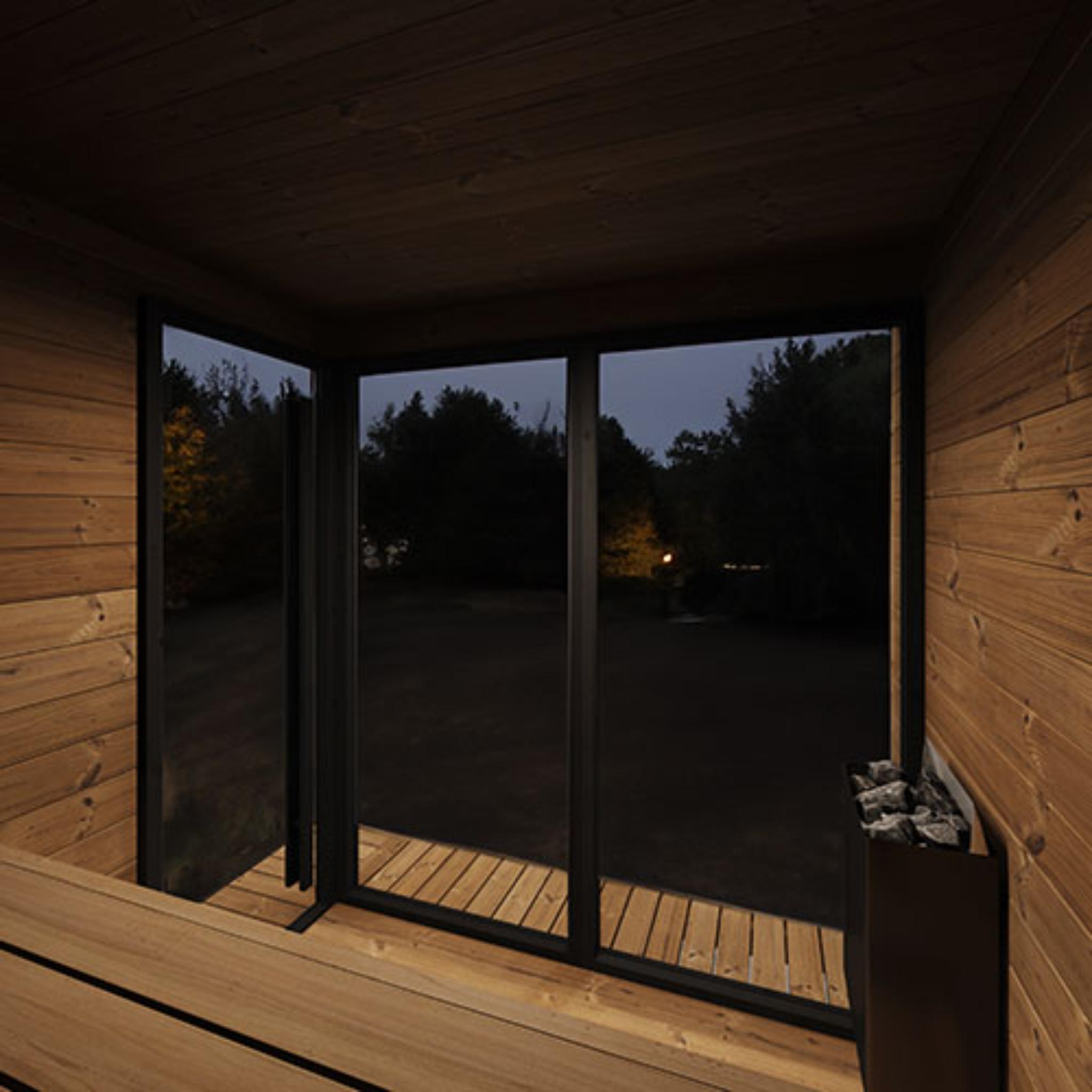 SaunaLife Model GL6 Premium Outdoor Sauna | Up to 5 Persons