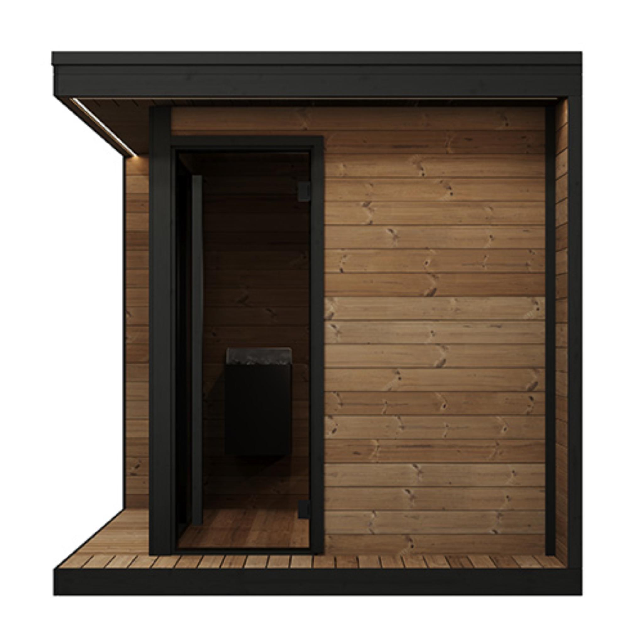 SaunaLife Model GL6 Premium Outdoor Sauna | Up to 5 Persons