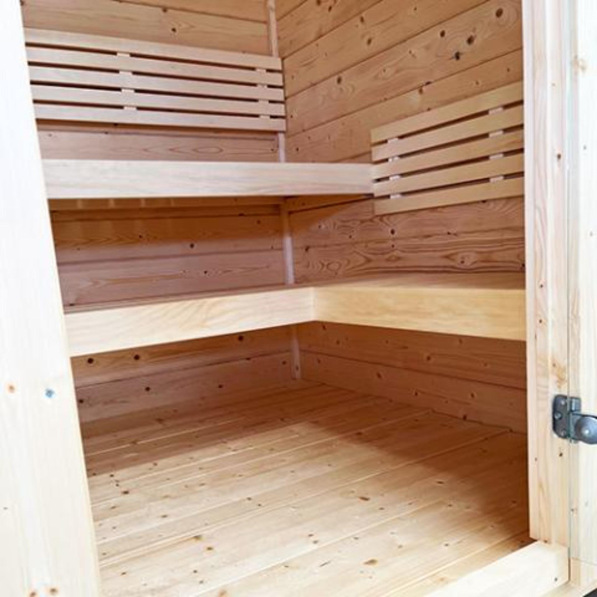 SaunaLife Model G2 Premium Outdoor Sauna | Up to 4 Persons