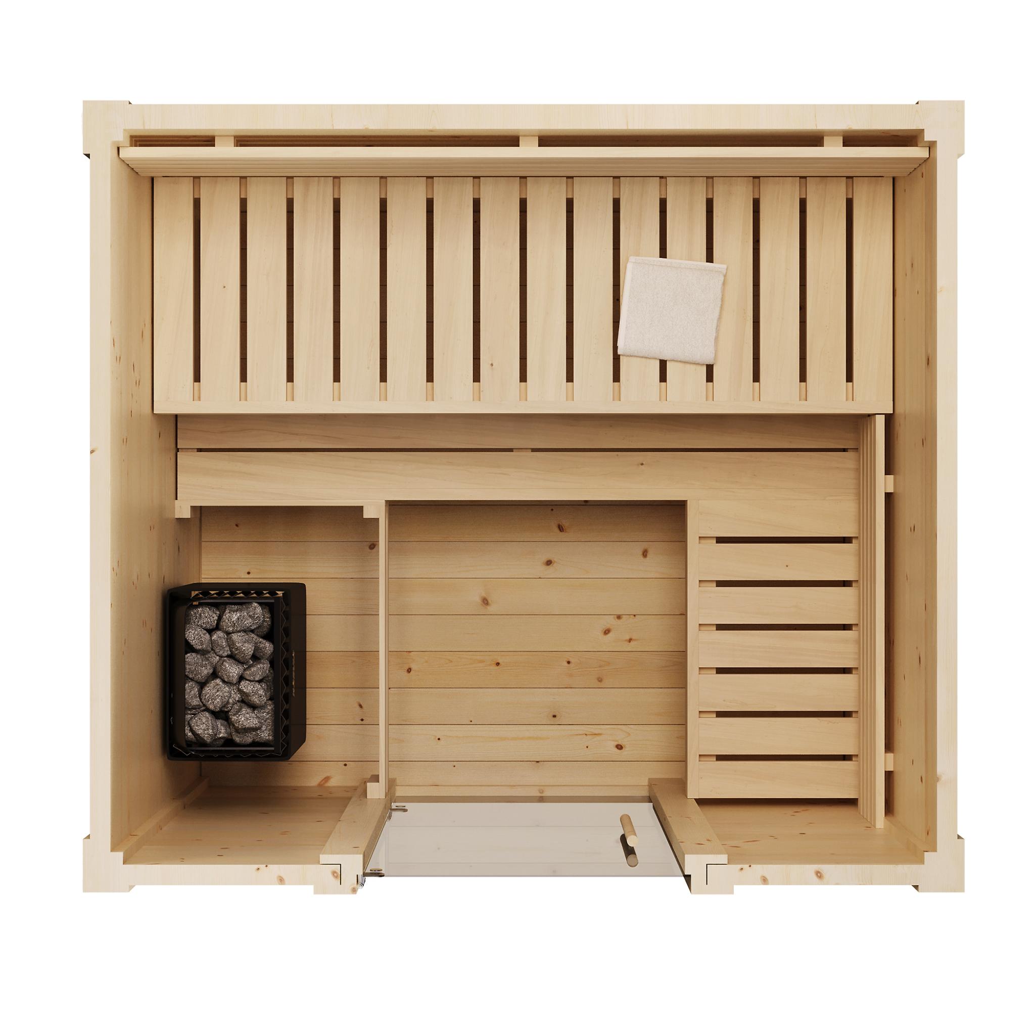 SaunaLife Model G2 Premium Outdoor Sauna | Up to 4 Persons