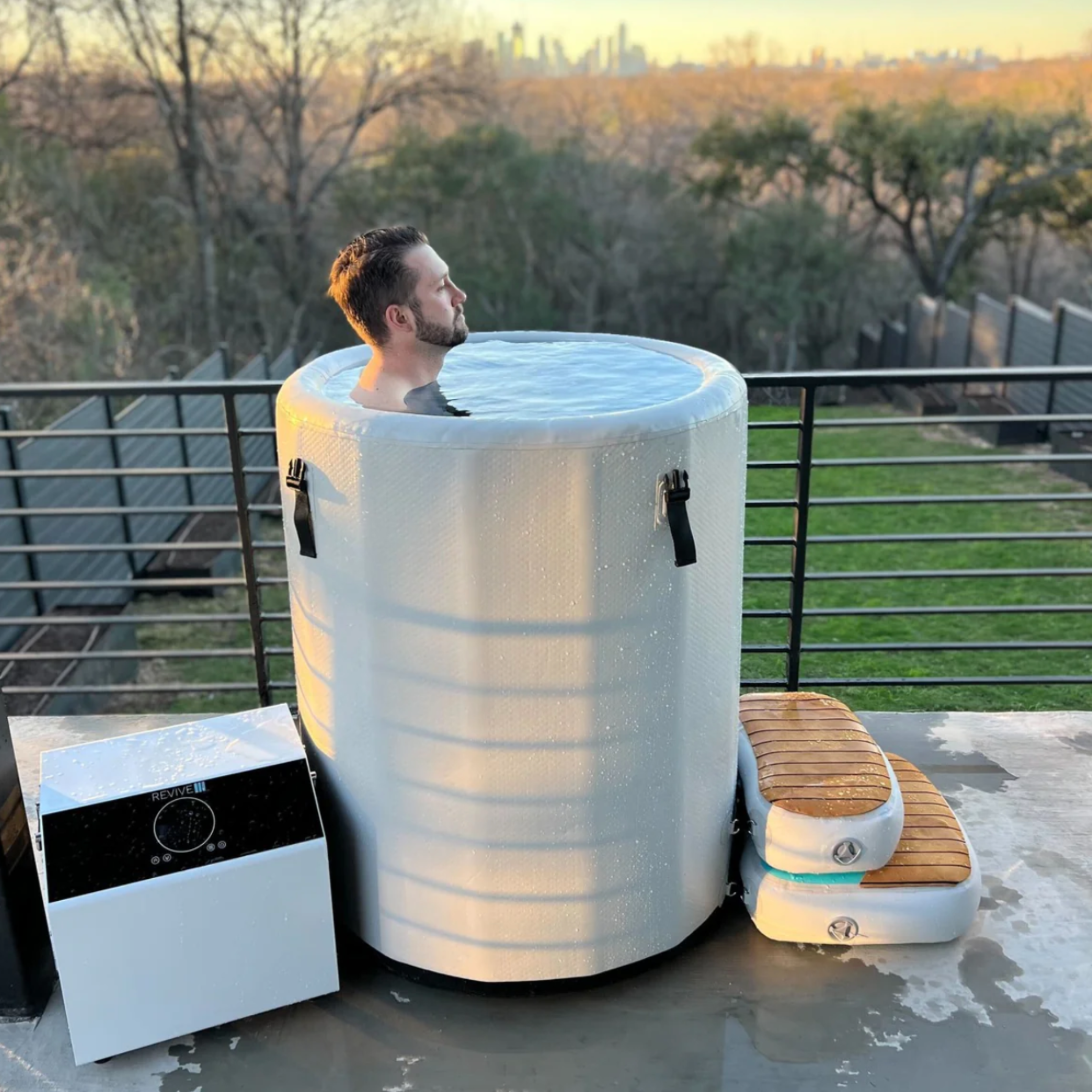 Inflatable Barrel Plunge