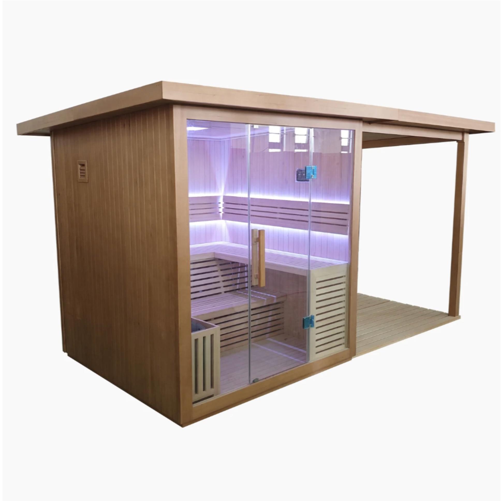 6 Person Traditional Sauna With Extension Kit
