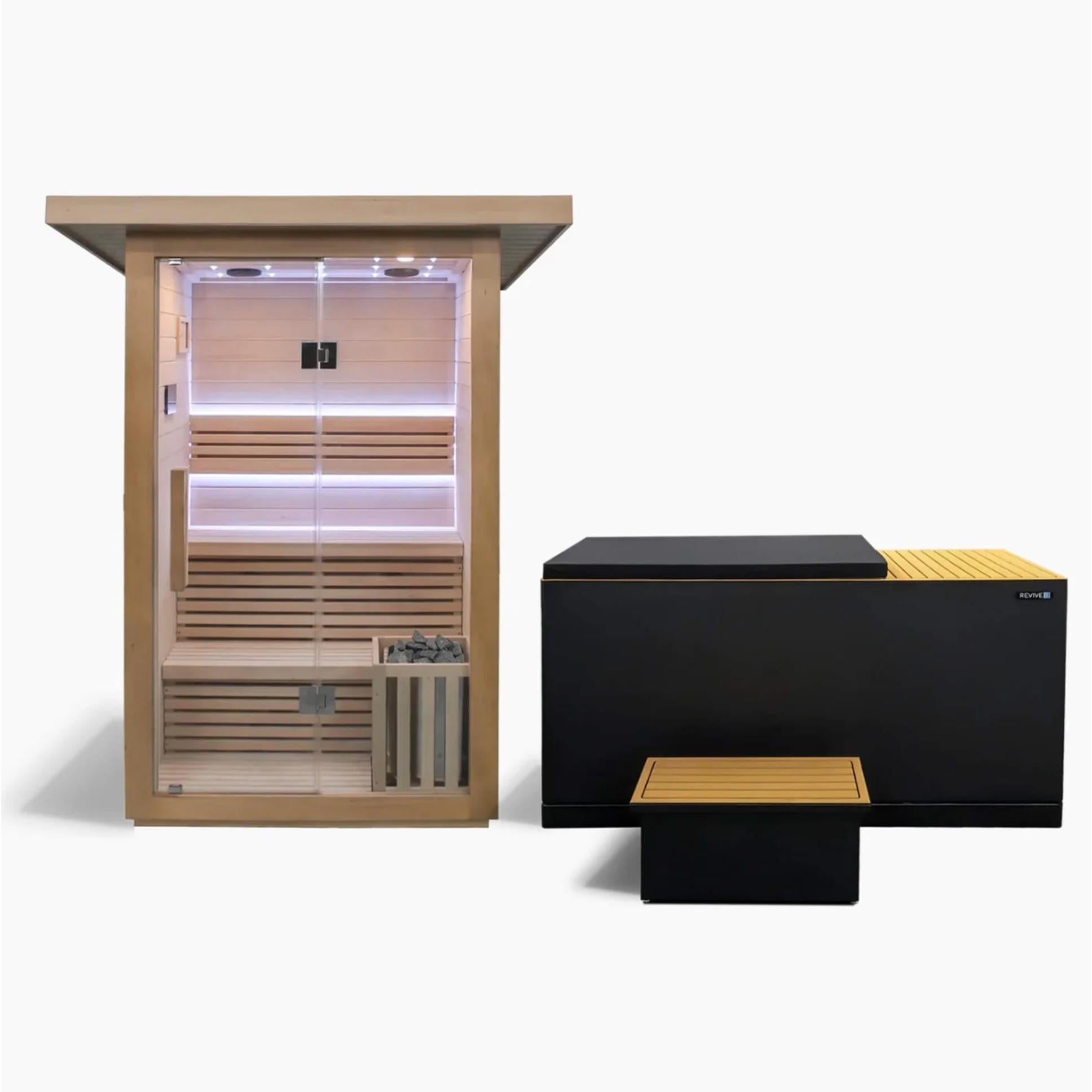 2 Person Sauna & Luxury Plunge