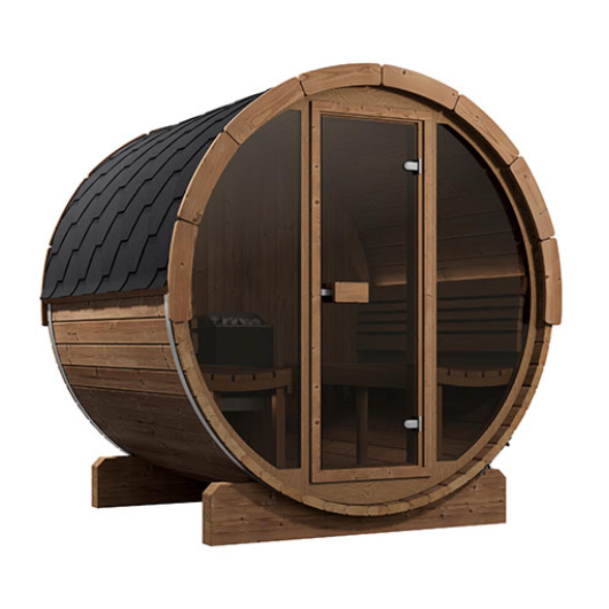 SaunaLife Model E7G Premium Outdoor Sauna | Up to 4 Persons