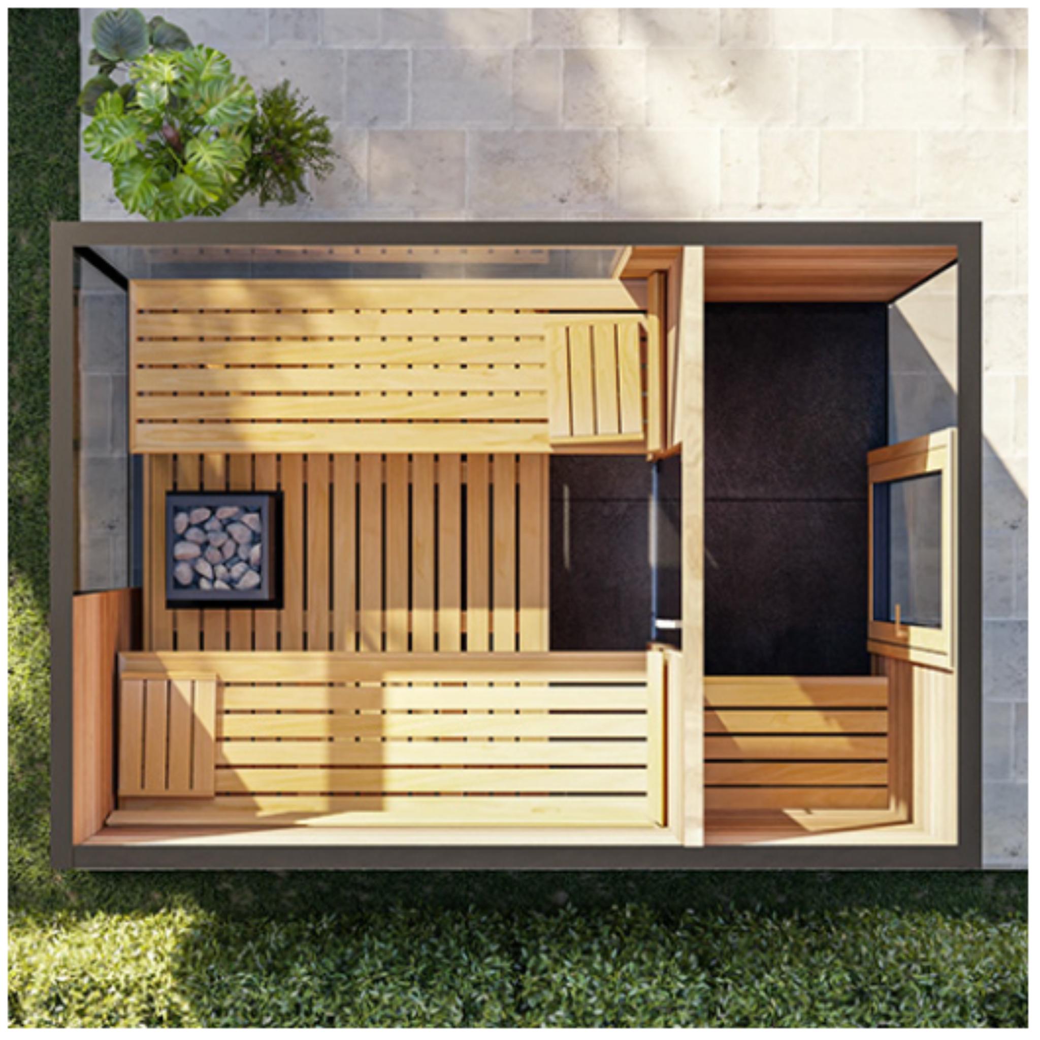 Thermasol Ombra Outdoor Sauna | Spacious Backyard Retreat | Up to 5 Persons