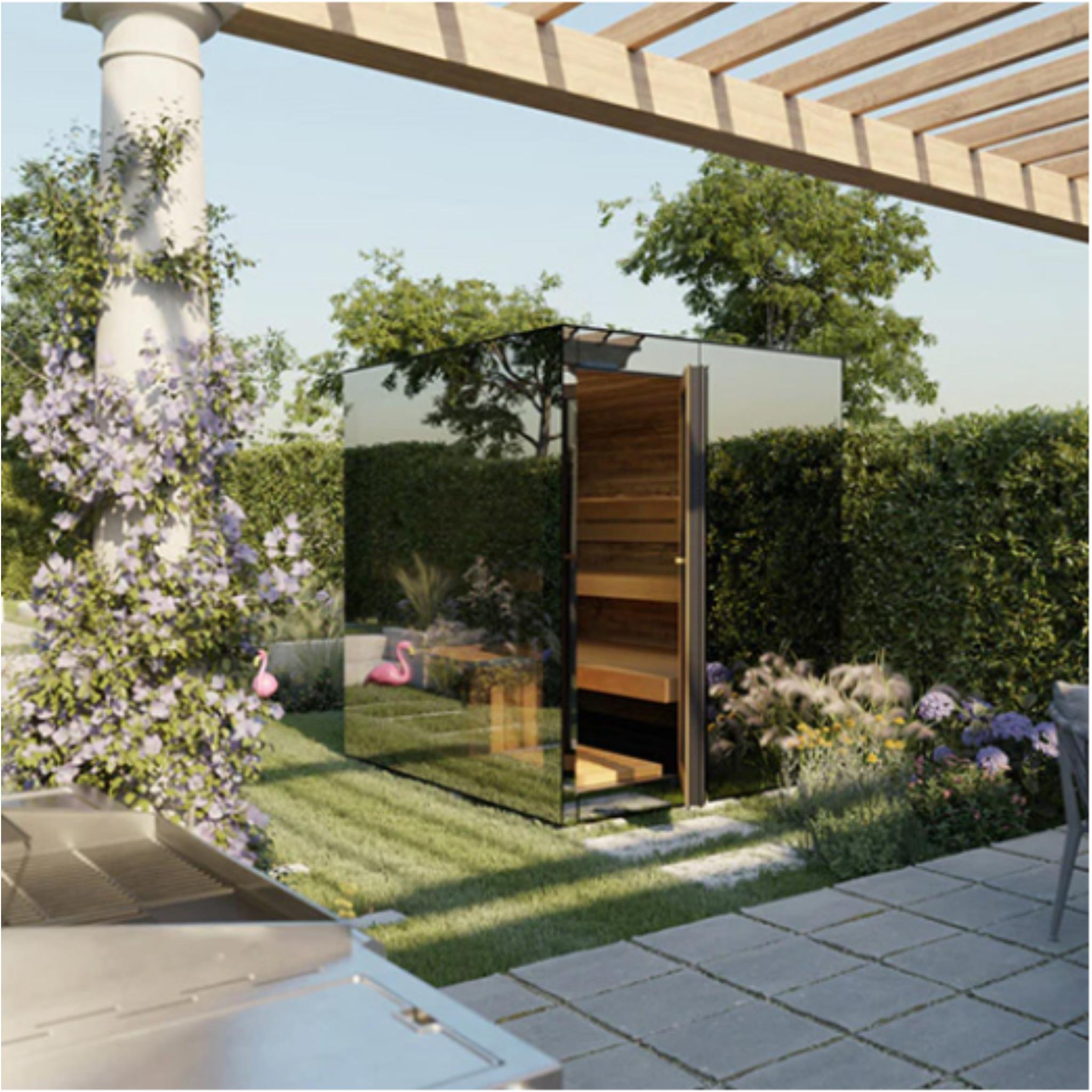 Thermasol Vue Outdoor Sauna | Striking Presence, Timeless Design