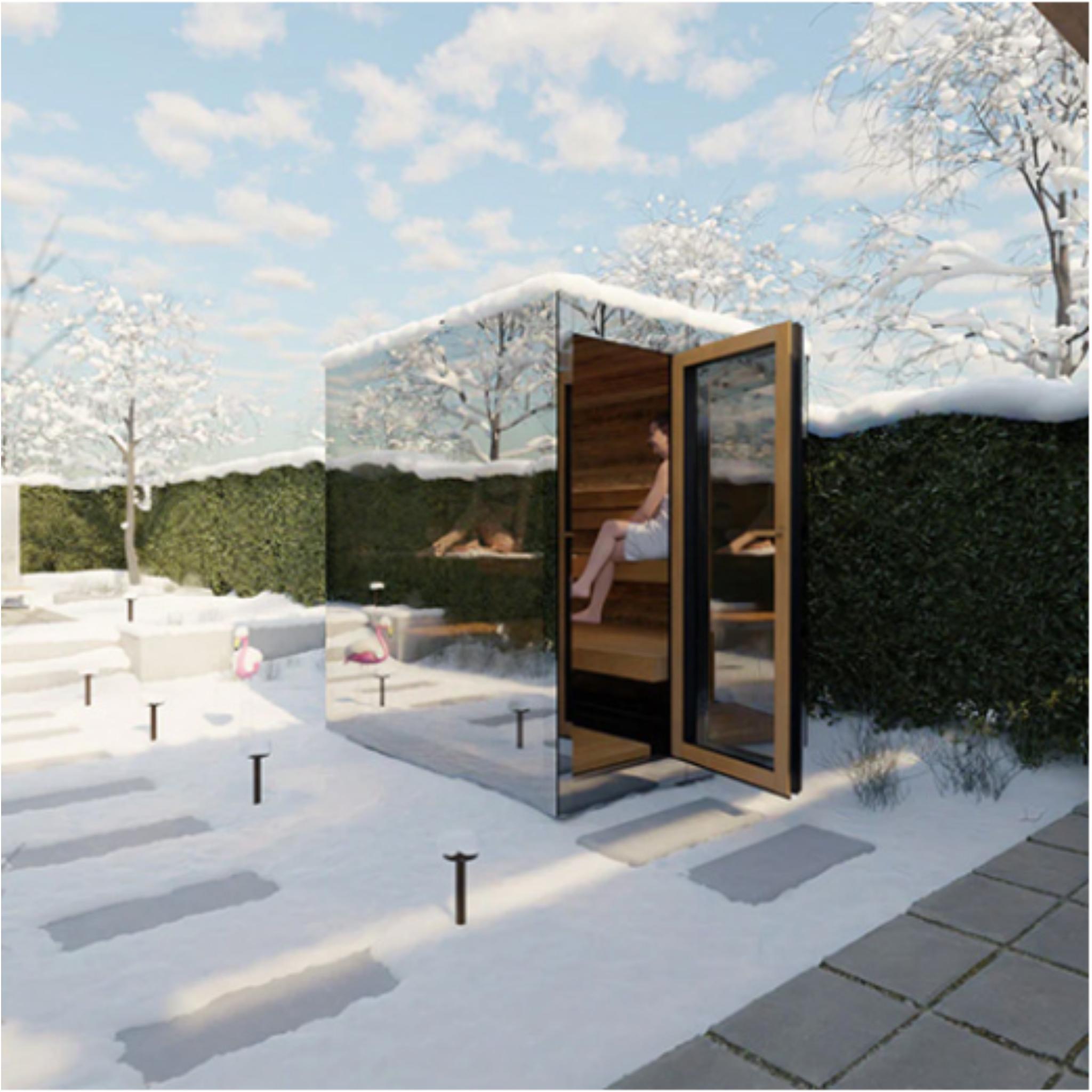 Thermasol Vue Outdoor Sauna | Striking Presence, Timeless Design