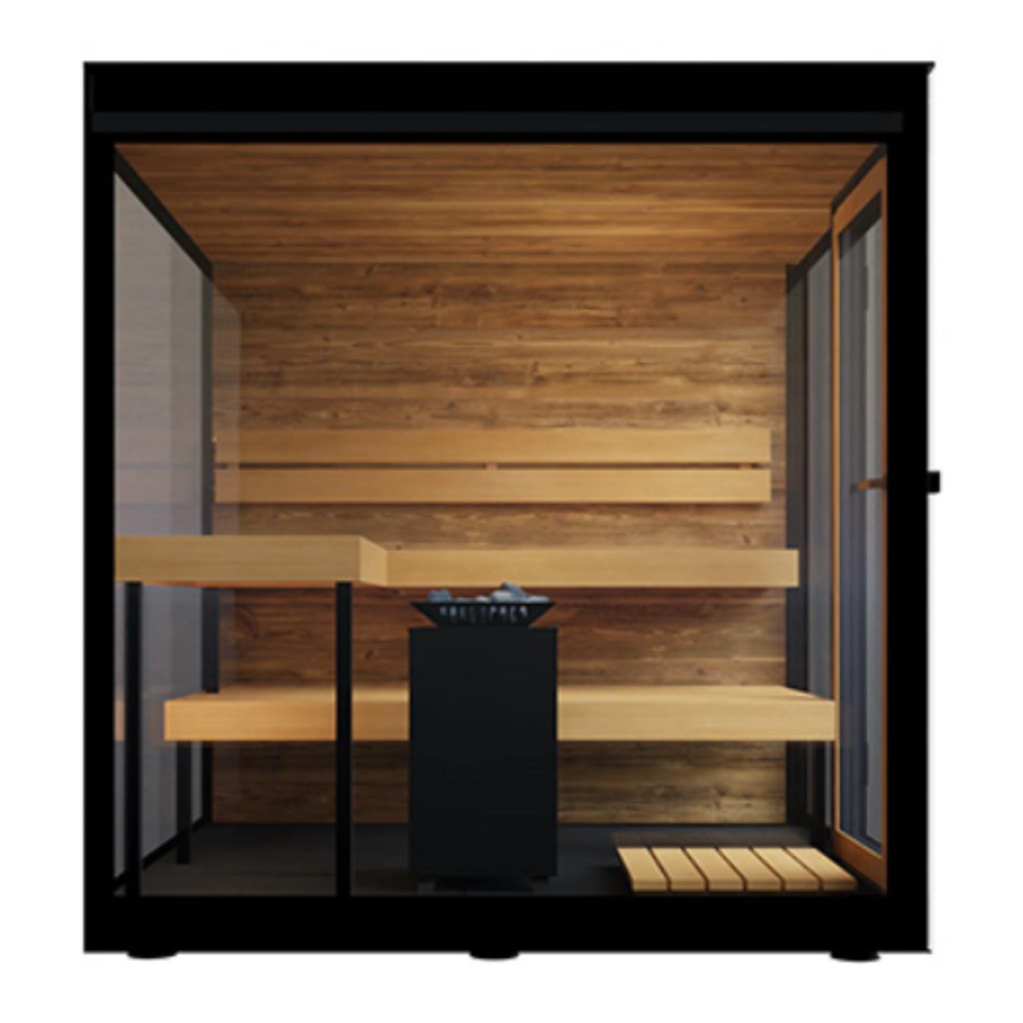 Thermasol Vue Outdoor Sauna | Striking Presence, Timeless Design