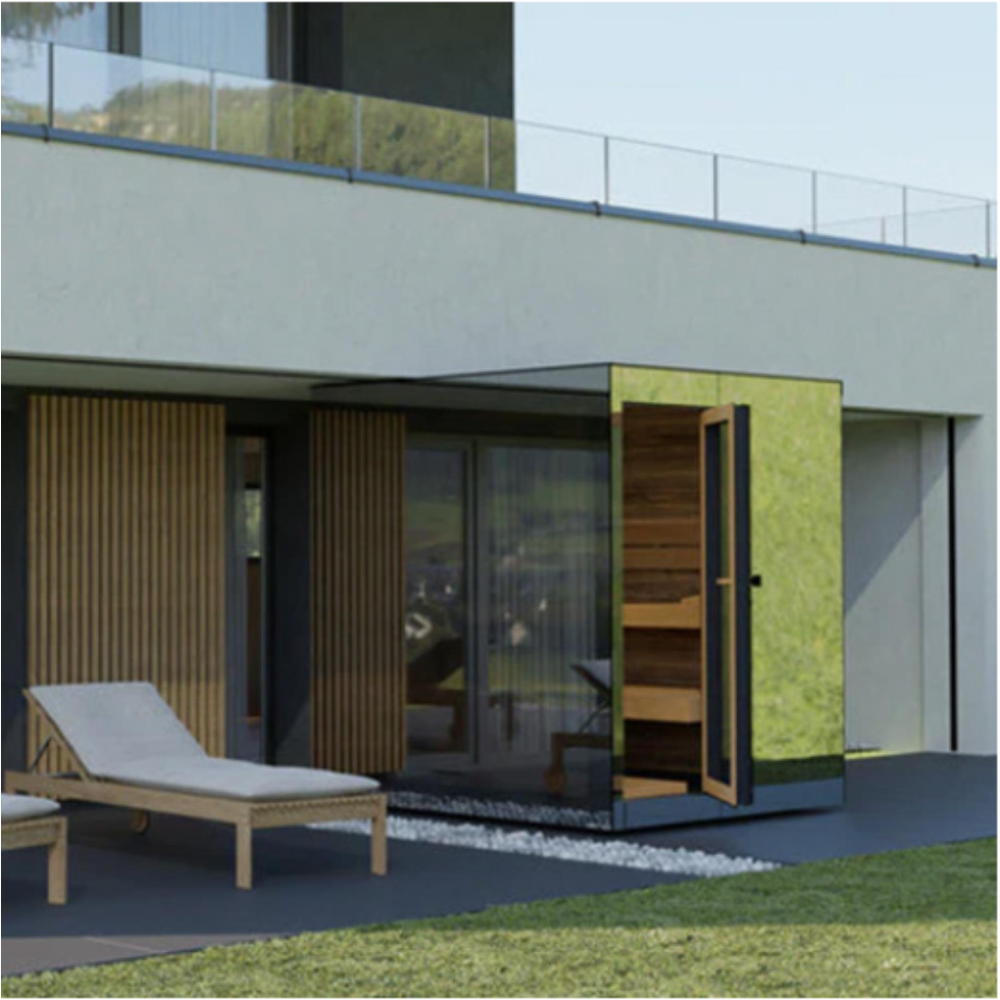 Thermasol Vue Outdoor Sauna | Striking Presence, Timeless Design