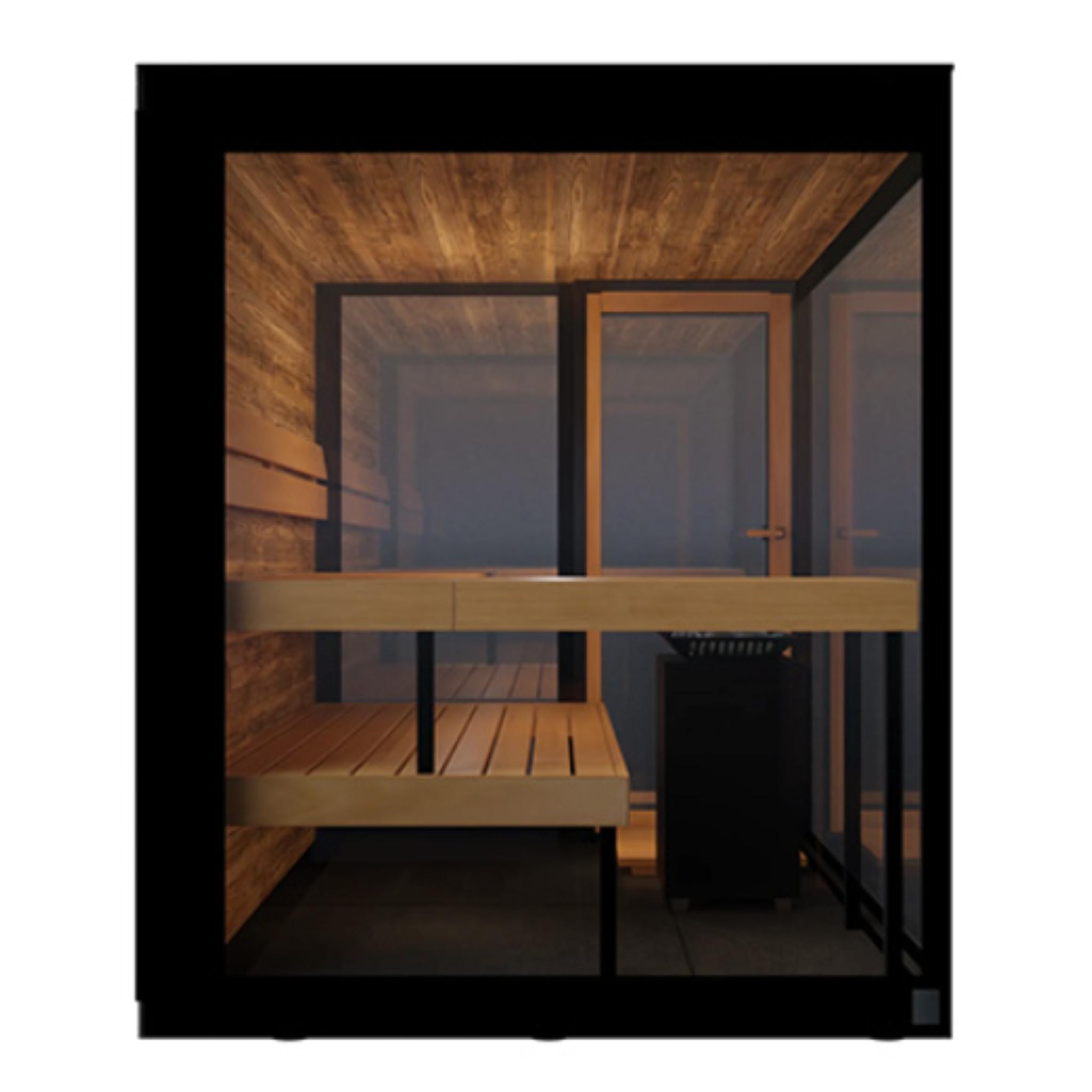 Thermasol Vue Outdoor Sauna | Striking Presence, Timeless Design