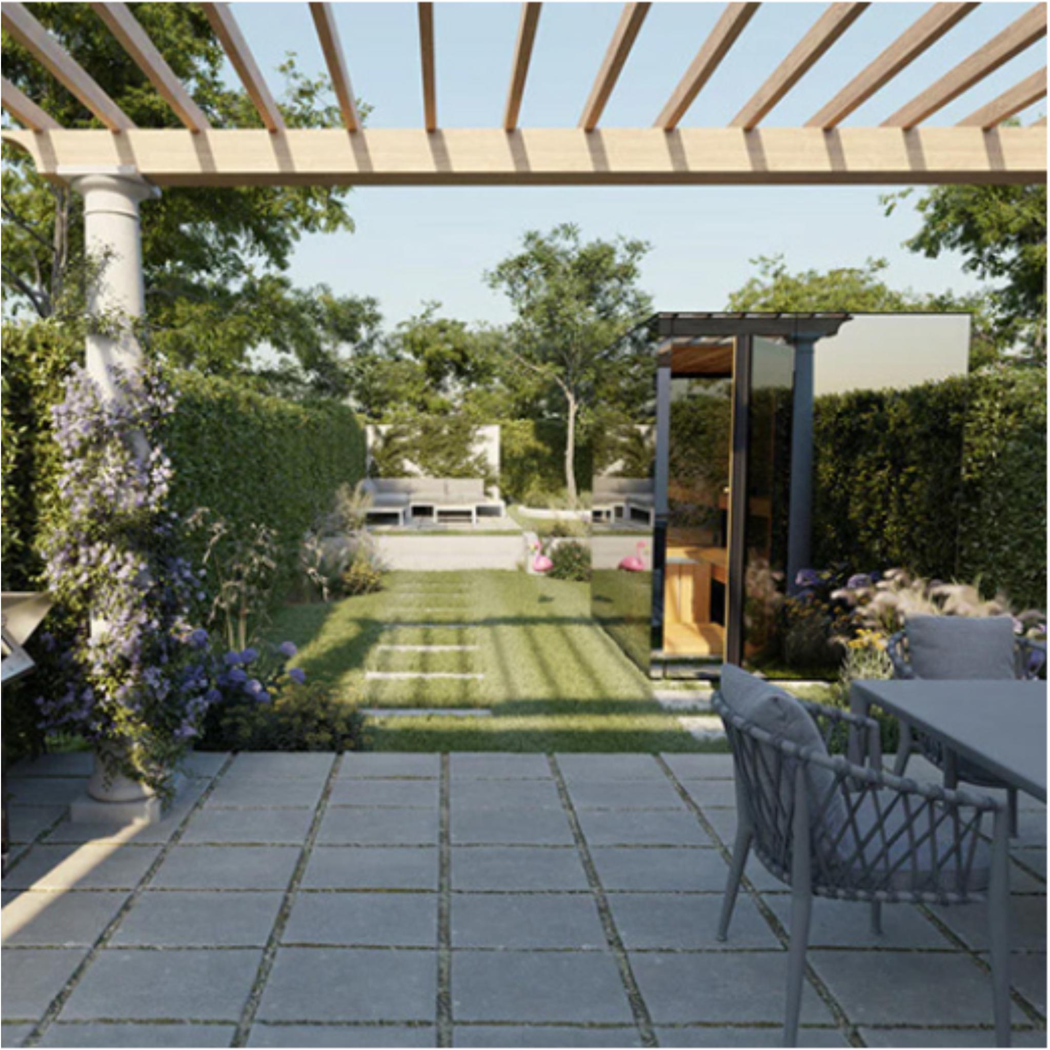 Thermasol Vue Outdoor Sauna | Striking Presence, Timeless Design