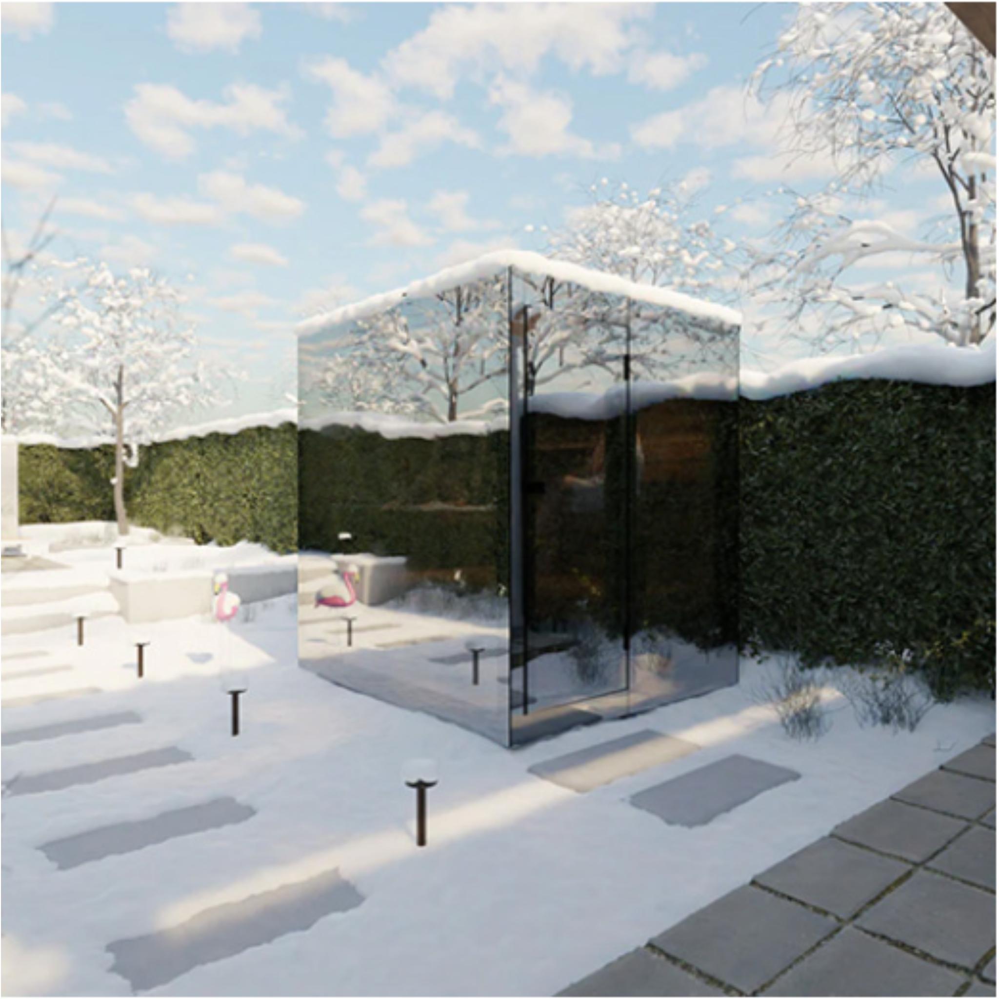 Thermasol Vue Outdoor Sauna | Striking Presence, Timeless Design