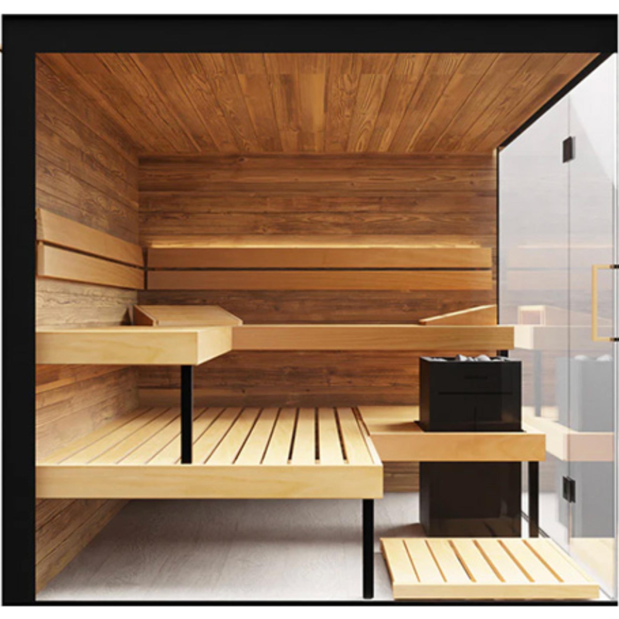 Thermasol Lumaria Indoor Sauna | Minimal Light and Clarity