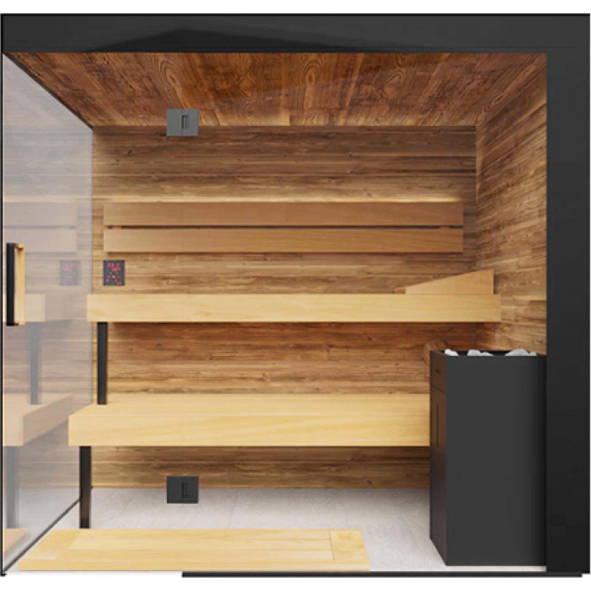Thermasol Lumaria Indoor Sauna | Minimal Light and Clarity
