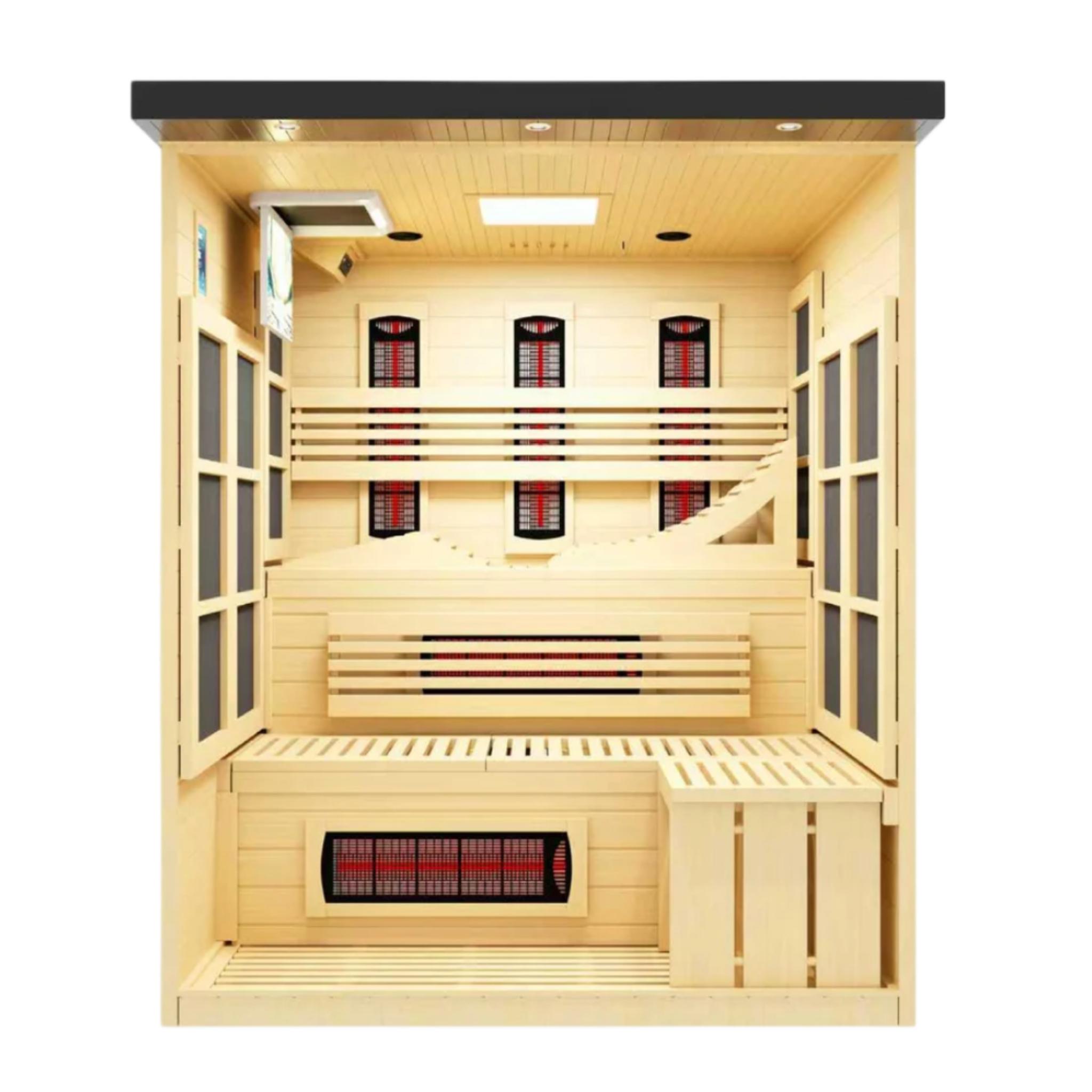 Golden Designs Monaco | Black Edition Near Zero EMF Full Spectrum | 6-Person