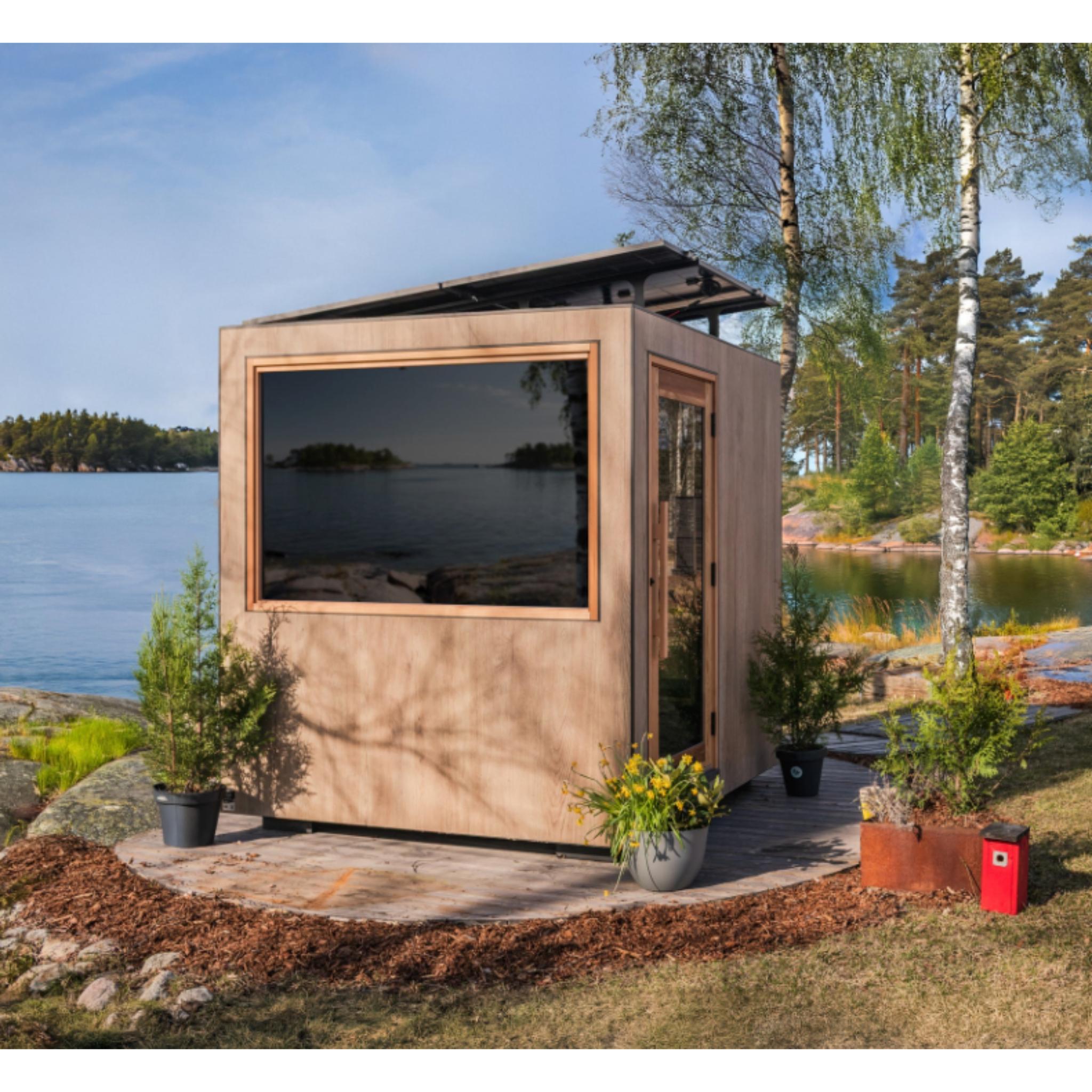 Thermasol Solaris Solar-Powered Outdoor Sauna | Sustainable Wellness