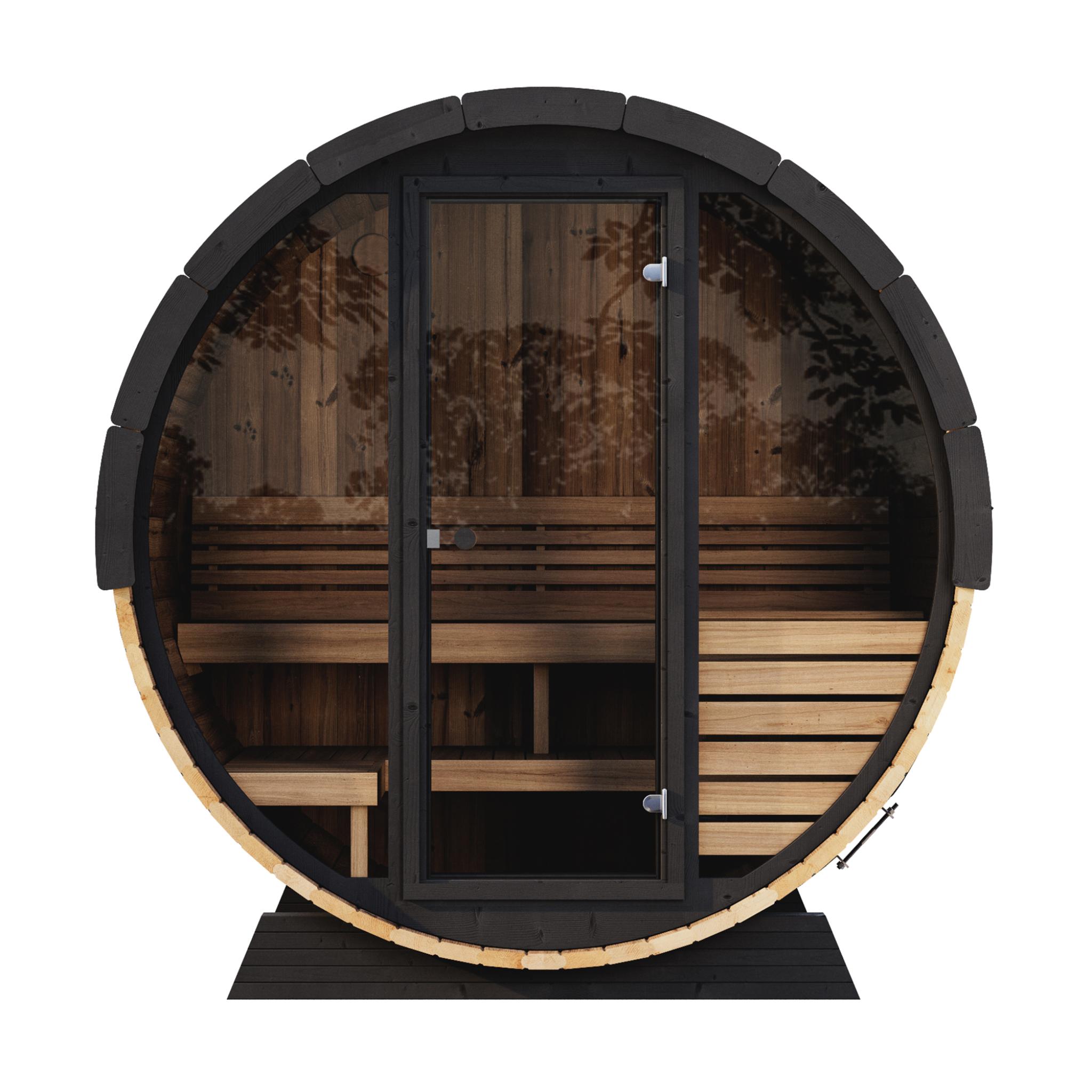 SaunaLife Model EE6G Premium Outdoor Sauna | Up to 4 Pearson